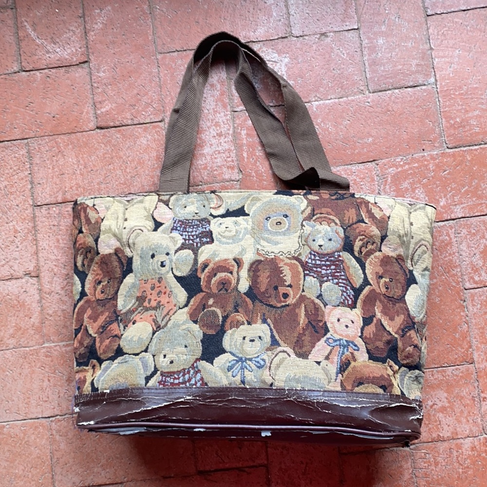 VINTAGE I Bears Totebag